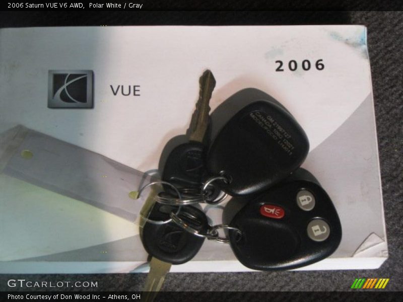 Polar White / Gray 2006 Saturn VUE V6 AWD