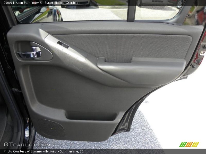 Super Black / Graphite 2009 Nissan Pathfinder S