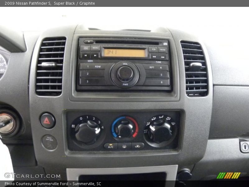 Super Black / Graphite 2009 Nissan Pathfinder S
