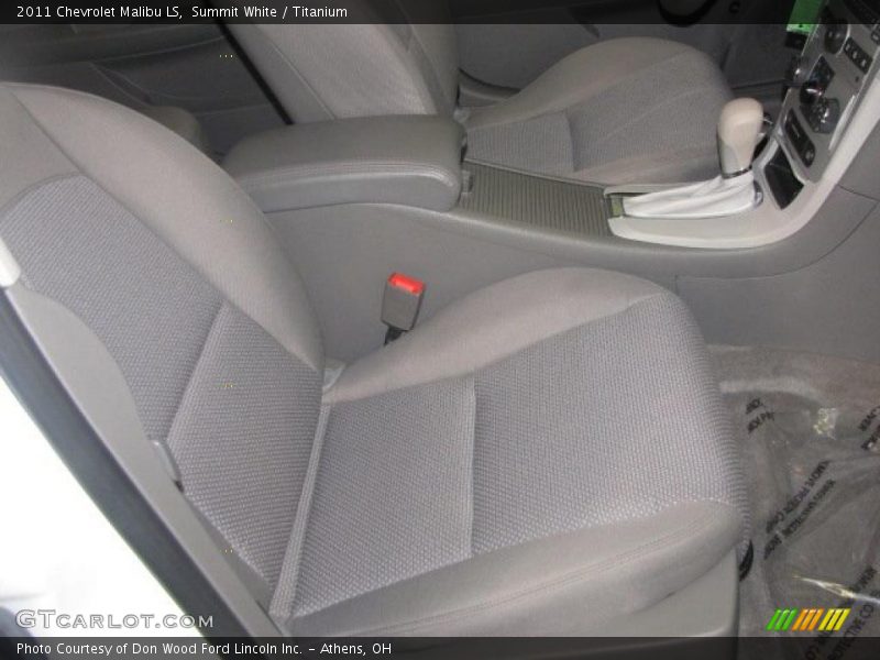 Summit White / Titanium 2011 Chevrolet Malibu LS