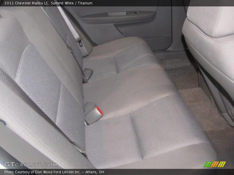 Summit White / Titanium 2011 Chevrolet Malibu LS