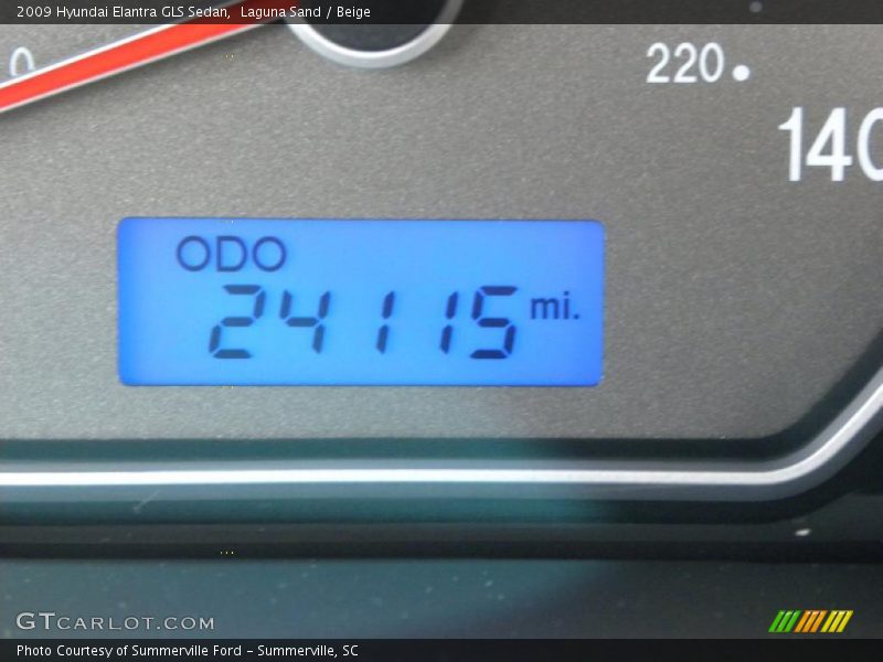 Laguna Sand / Beige 2009 Hyundai Elantra GLS Sedan