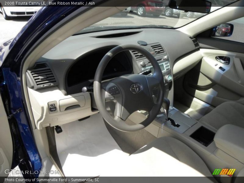 Blue Ribbon Metallic / Ash 2008 Toyota Camry LE