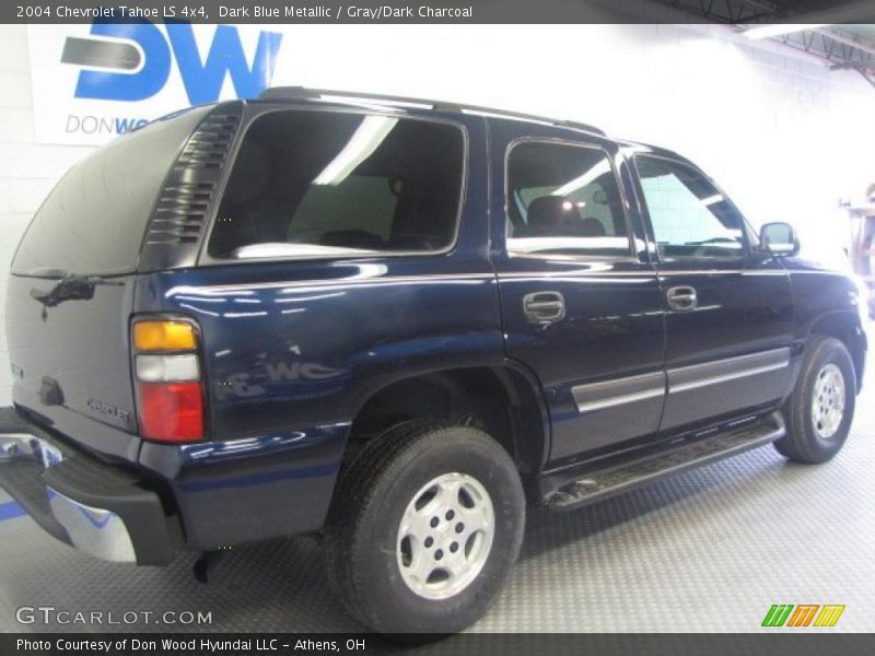 Dark Blue Metallic / Gray/Dark Charcoal 2004 Chevrolet Tahoe LS 4x4