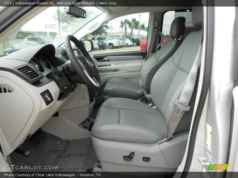 Mercury Silver Metallic / Aero Gray 2011 Volkswagen Routan SE
