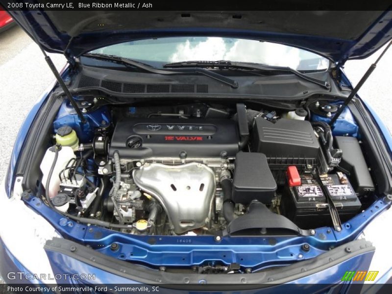 Blue Ribbon Metallic / Ash 2008 Toyota Camry LE