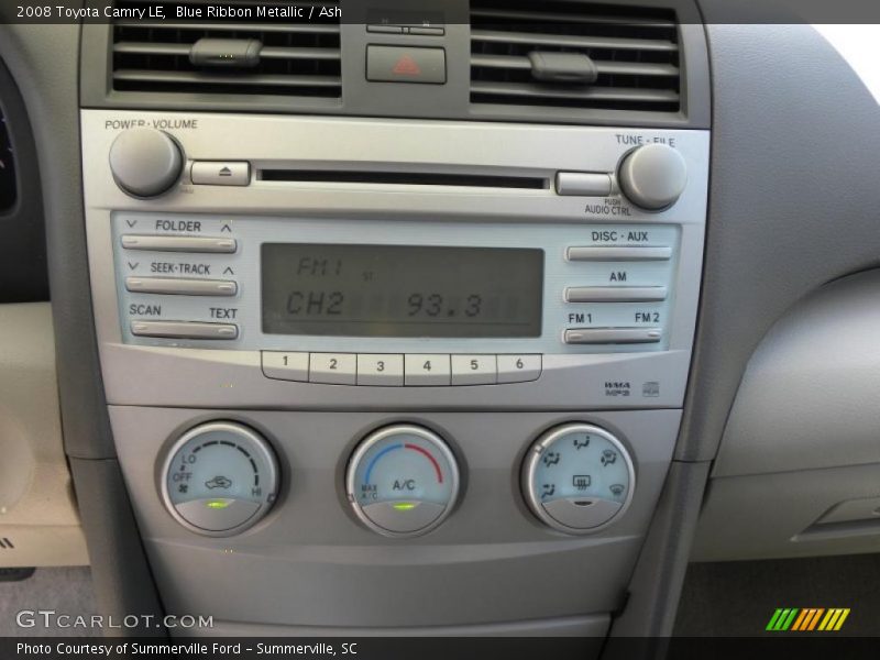 Blue Ribbon Metallic / Ash 2008 Toyota Camry LE