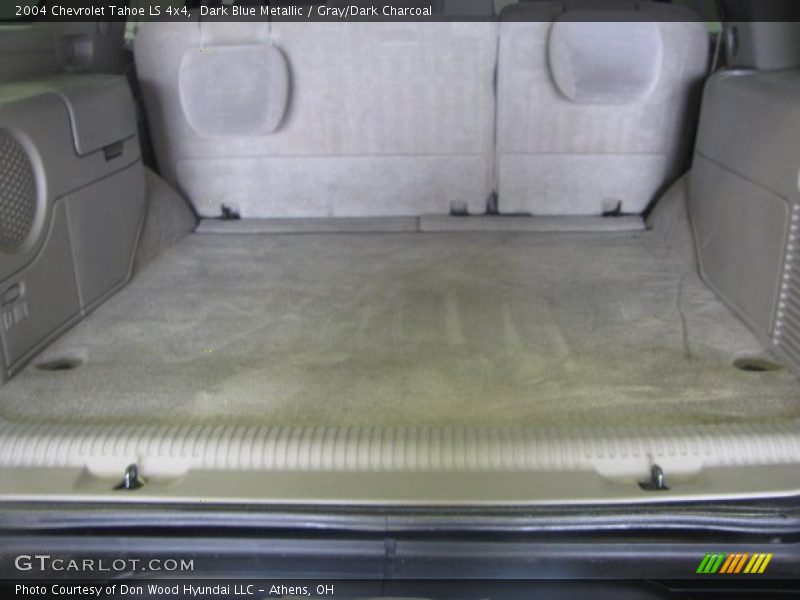 Dark Blue Metallic / Gray/Dark Charcoal 2004 Chevrolet Tahoe LS 4x4