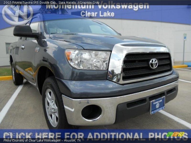 Slate Metallic / Graphite Gray 2007 Toyota Tundra SR5 Double Cab