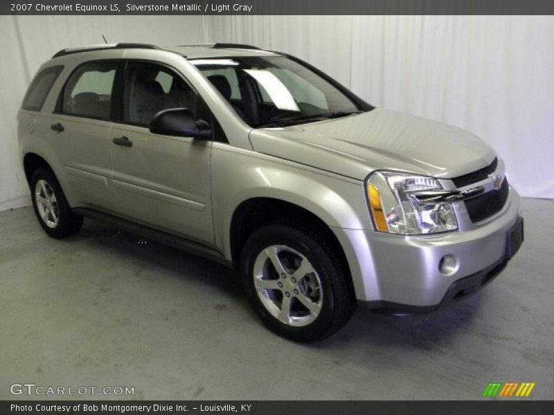 Silverstone Metallic / Light Gray 2007 Chevrolet Equinox LS