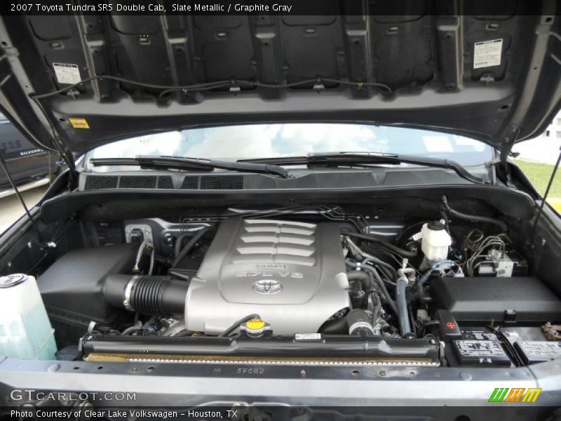 Slate Metallic / Graphite Gray 2007 Toyota Tundra SR5 Double Cab