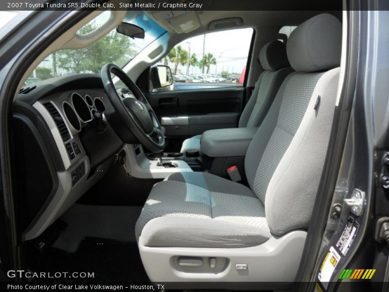 Slate Metallic / Graphite Gray 2007 Toyota Tundra SR5 Double Cab