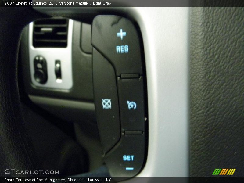 Silverstone Metallic / Light Gray 2007 Chevrolet Equinox LS