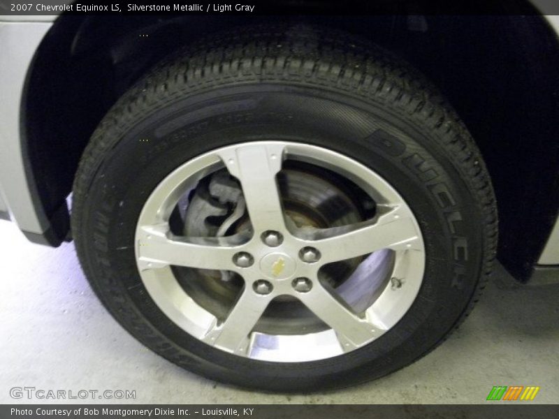 Silverstone Metallic / Light Gray 2007 Chevrolet Equinox LS
