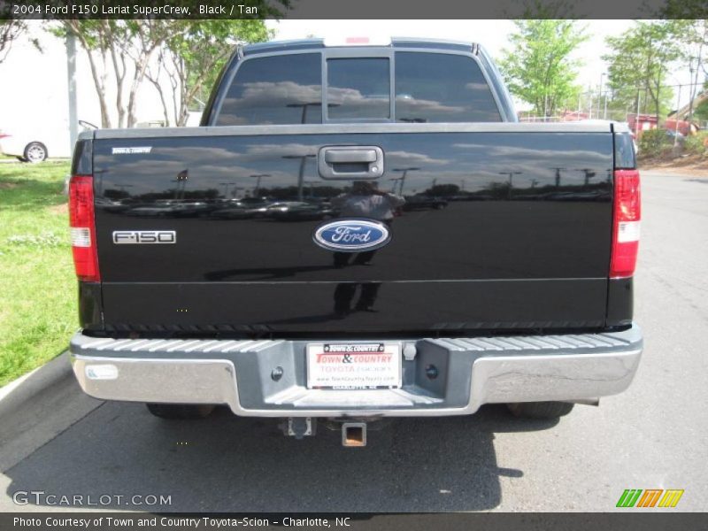 Black / Tan 2004 Ford F150 Lariat SuperCrew
