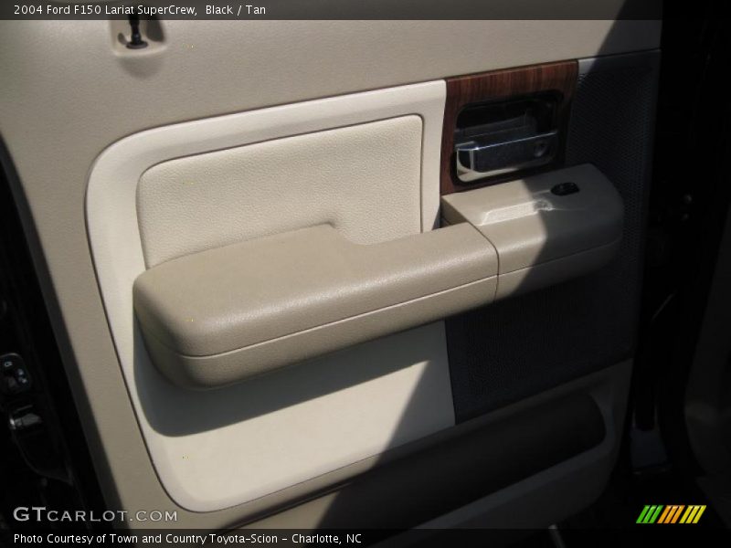 Black / Tan 2004 Ford F150 Lariat SuperCrew