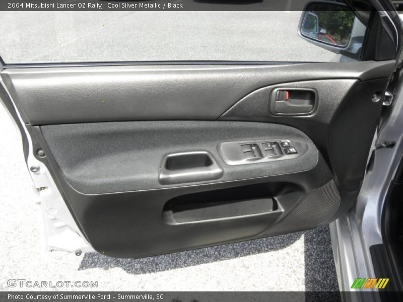 Cool Silver Metallic / Black 2004 Mitsubishi Lancer OZ Rally