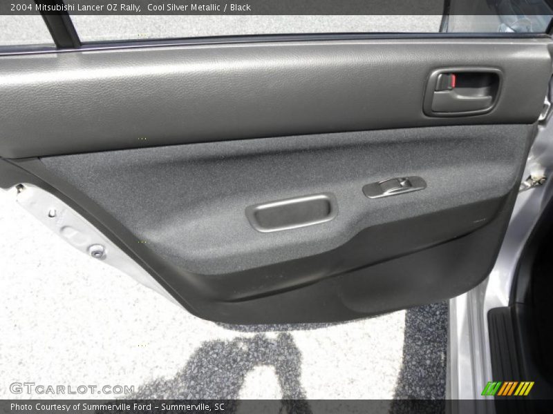 Cool Silver Metallic / Black 2004 Mitsubishi Lancer OZ Rally