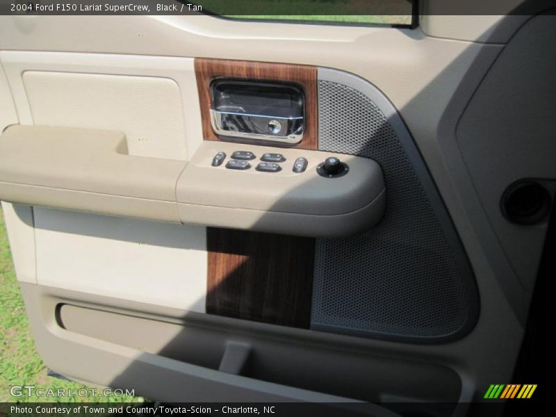 Black / Tan 2004 Ford F150 Lariat SuperCrew