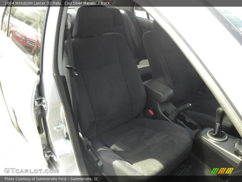 Cool Silver Metallic / Black 2004 Mitsubishi Lancer OZ Rally