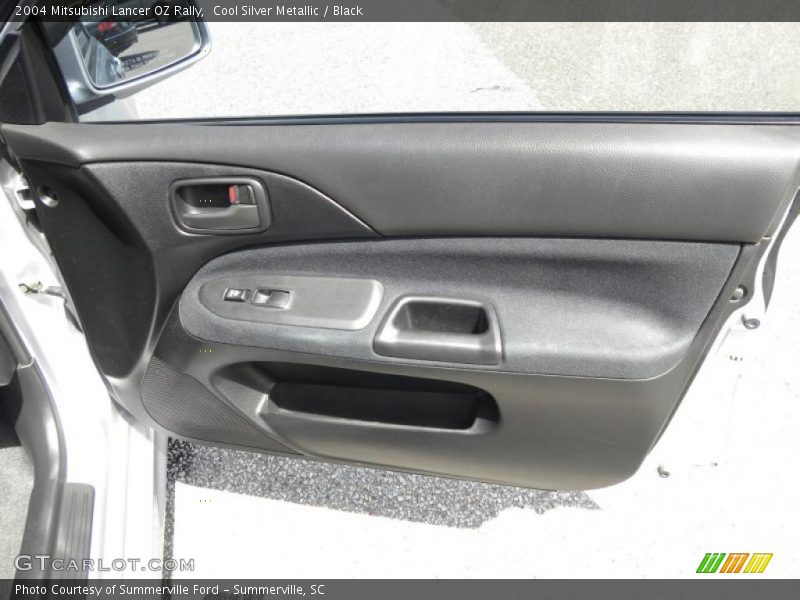 Cool Silver Metallic / Black 2004 Mitsubishi Lancer OZ Rally