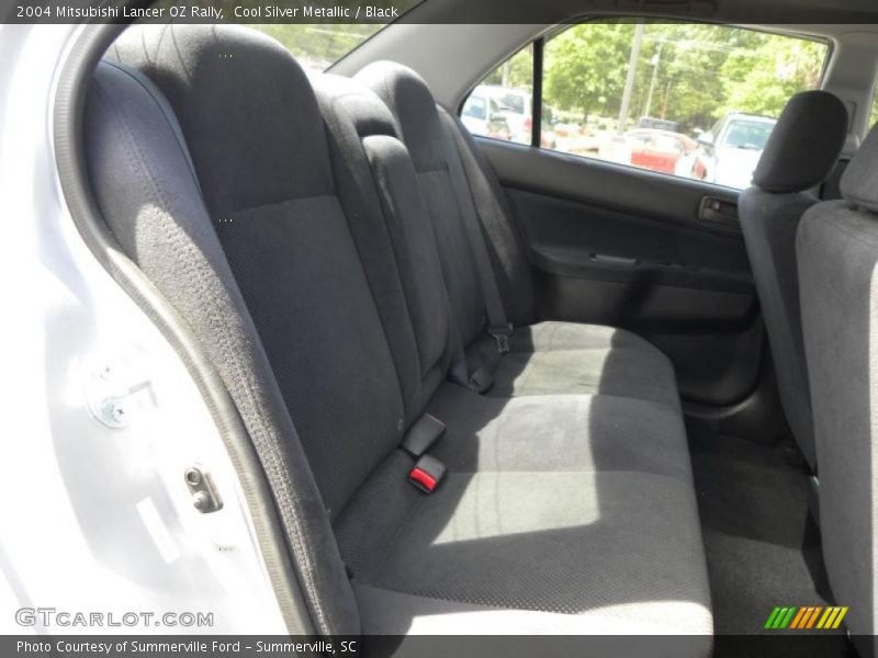 Cool Silver Metallic / Black 2004 Mitsubishi Lancer OZ Rally