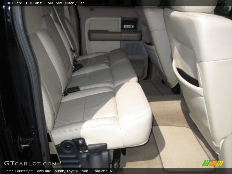 Black / Tan 2004 Ford F150 Lariat SuperCrew