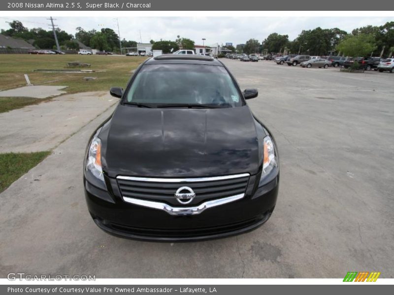 Super Black / Charcoal 2008 Nissan Altima 2.5 S