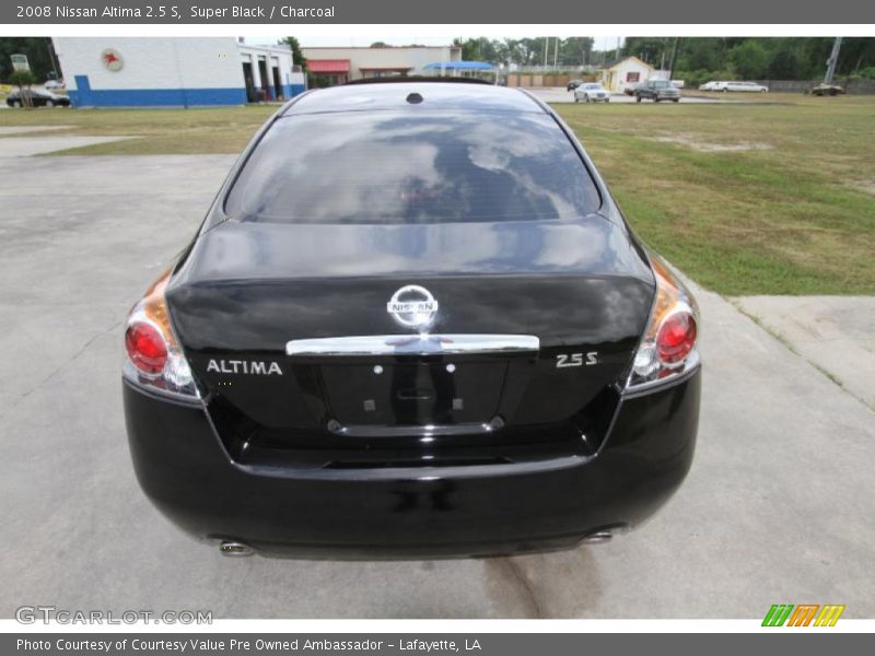 Super Black / Charcoal 2008 Nissan Altima 2.5 S