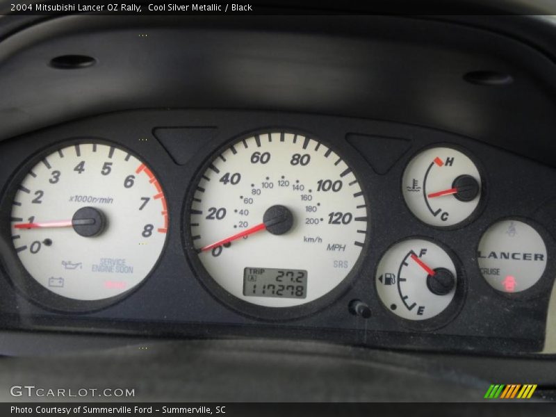  2004 Lancer OZ Rally OZ Rally Gauges