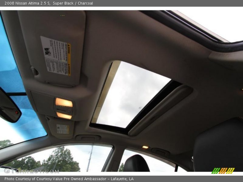 Super Black / Charcoal 2008 Nissan Altima 2.5 S
