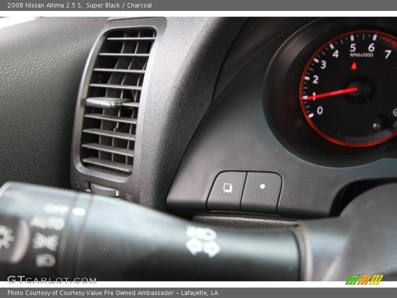 Super Black / Charcoal 2008 Nissan Altima 2.5 S