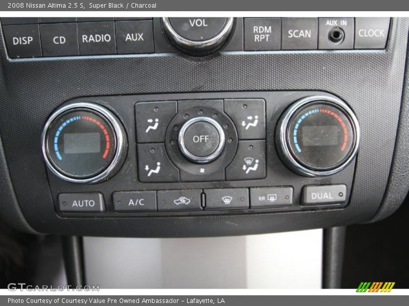 Controls of 2008 Altima 2.5 S
