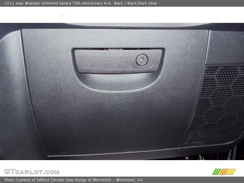 Black / Black/Dark Olive 2011 Jeep Wrangler Unlimited Sahara 70th Anniversary 4x4