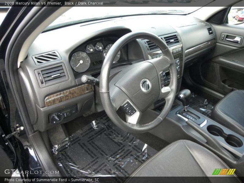 Dark Charcoal Interior - 2008 Milan V6 Premier 