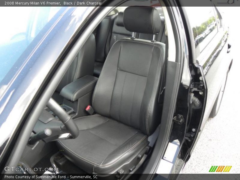 Black / Dark Charcoal 2008 Mercury Milan V6 Premier