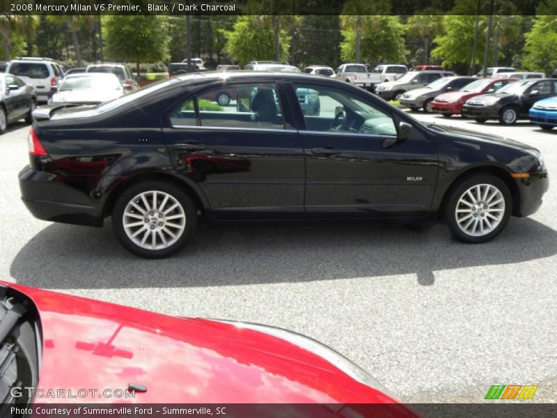 Black / Dark Charcoal 2008 Mercury Milan V6 Premier