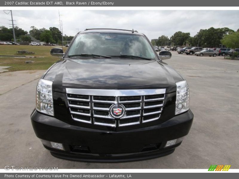 Black Raven / Ebony/Ebony 2007 Cadillac Escalade EXT AWD