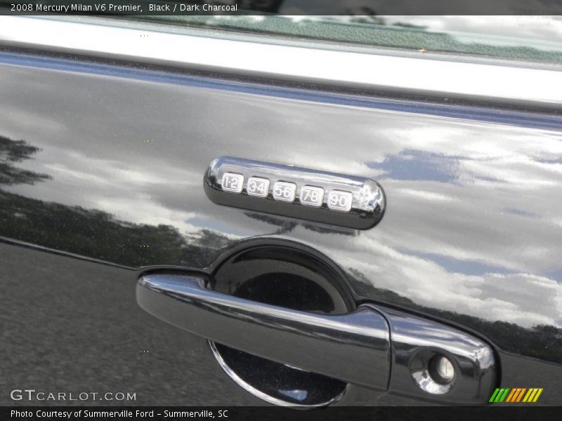 Black / Dark Charcoal 2008 Mercury Milan V6 Premier