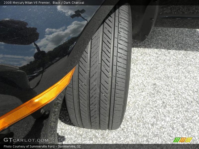 Black / Dark Charcoal 2008 Mercury Milan V6 Premier