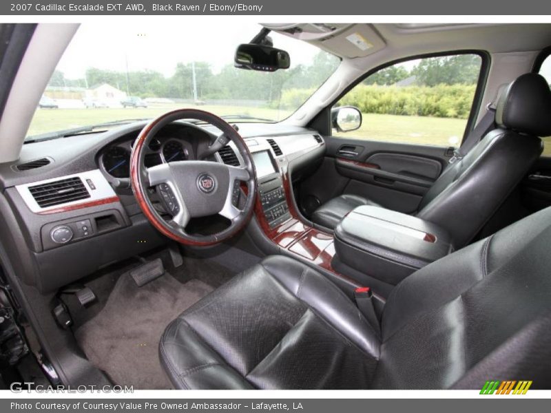 Black Raven / Ebony/Ebony 2007 Cadillac Escalade EXT AWD