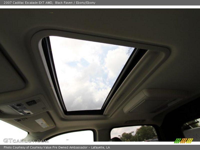 Black Raven / Ebony/Ebony 2007 Cadillac Escalade EXT AWD