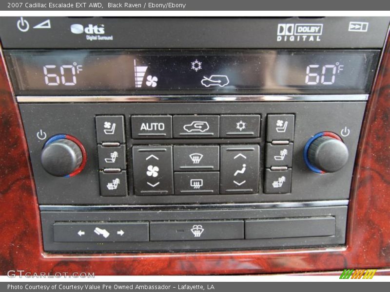 Black Raven / Ebony/Ebony 2007 Cadillac Escalade EXT AWD