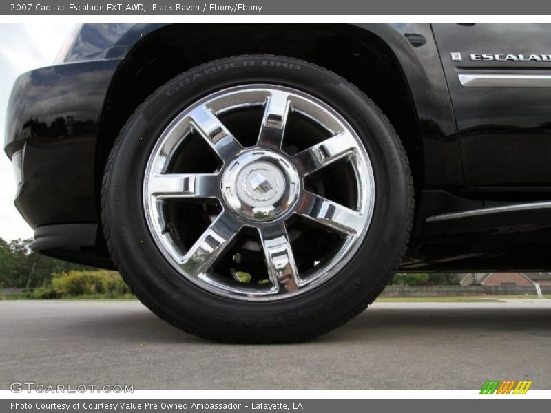 Black Raven / Ebony/Ebony 2007 Cadillac Escalade EXT AWD