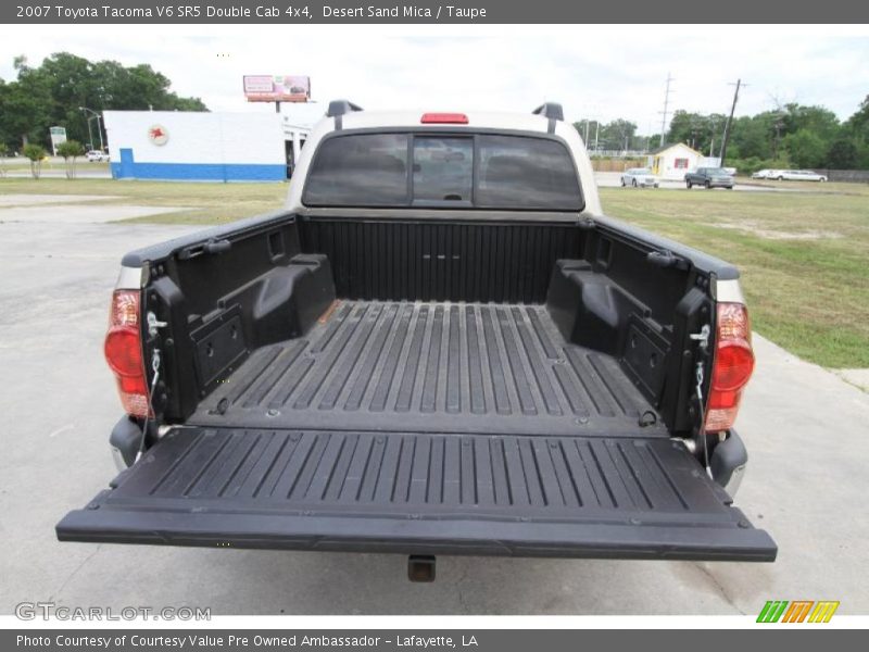 Desert Sand Mica / Taupe 2007 Toyota Tacoma V6 SR5 Double Cab 4x4