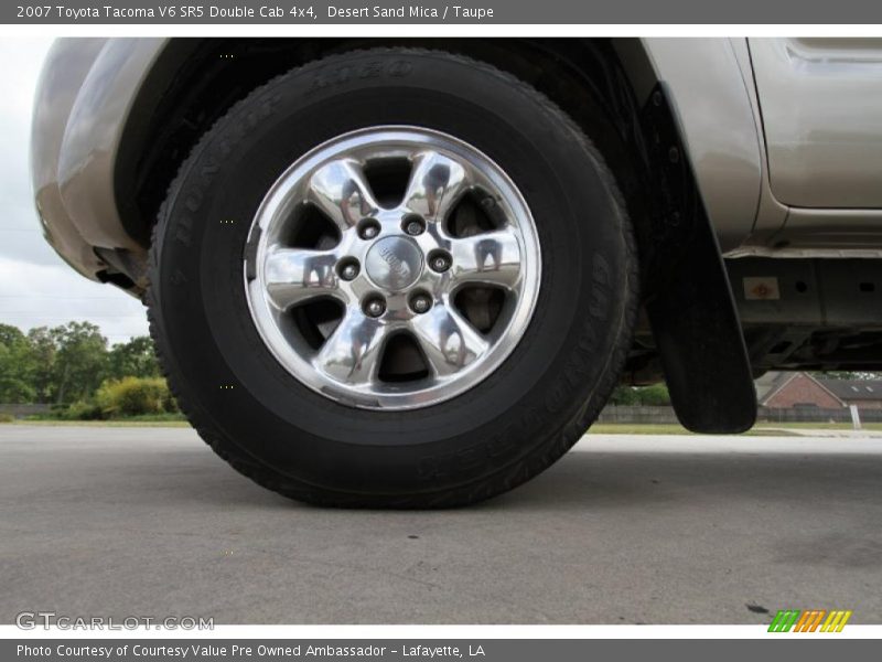 Desert Sand Mica / Taupe 2007 Toyota Tacoma V6 SR5 Double Cab 4x4