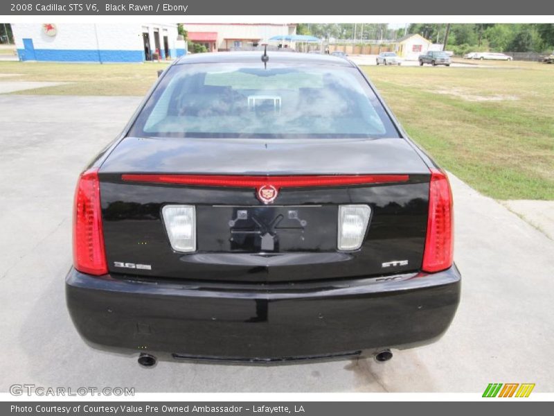 Black Raven / Ebony 2008 Cadillac STS V6