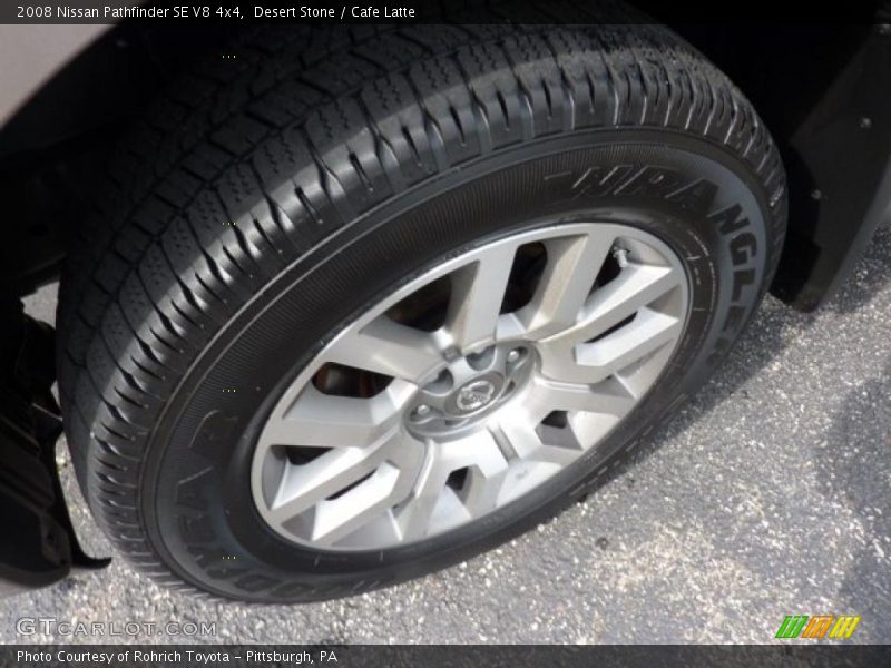 Desert Stone / Cafe Latte 2008 Nissan Pathfinder SE V8 4x4