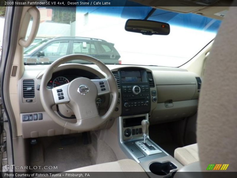 Desert Stone / Cafe Latte 2008 Nissan Pathfinder SE V8 4x4