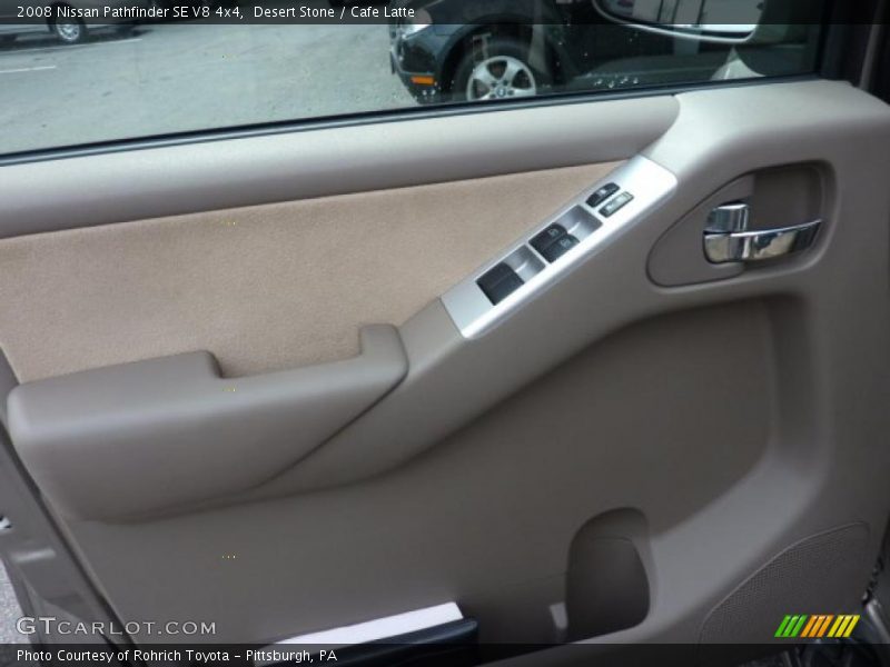 Desert Stone / Cafe Latte 2008 Nissan Pathfinder SE V8 4x4